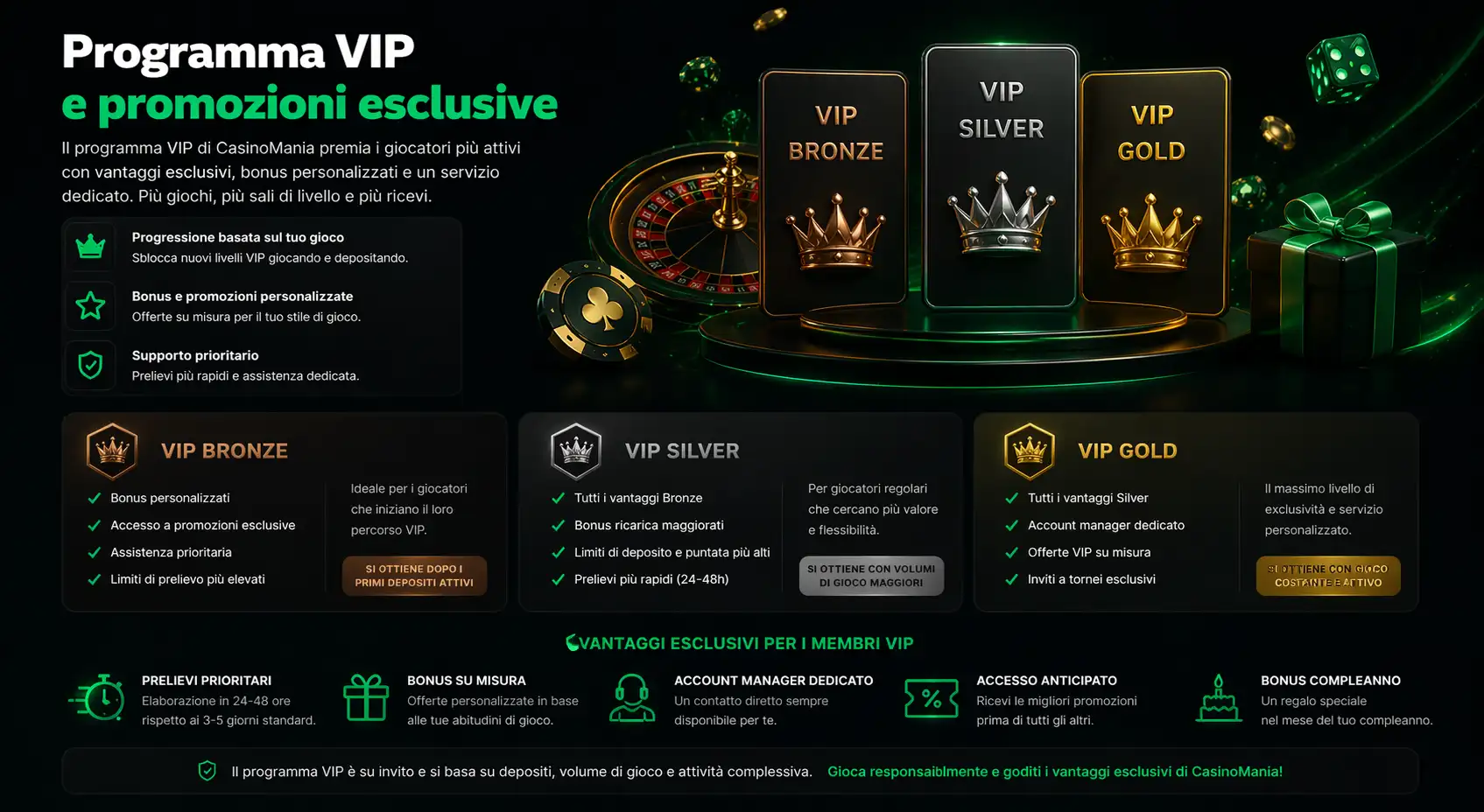 VIP sono disponibili